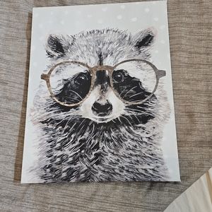 Racoon art